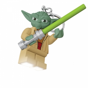 Lego, Brelok do kluczy z latarką Star Wars Yoda z mieczem świetlnym (LGL-KE122)